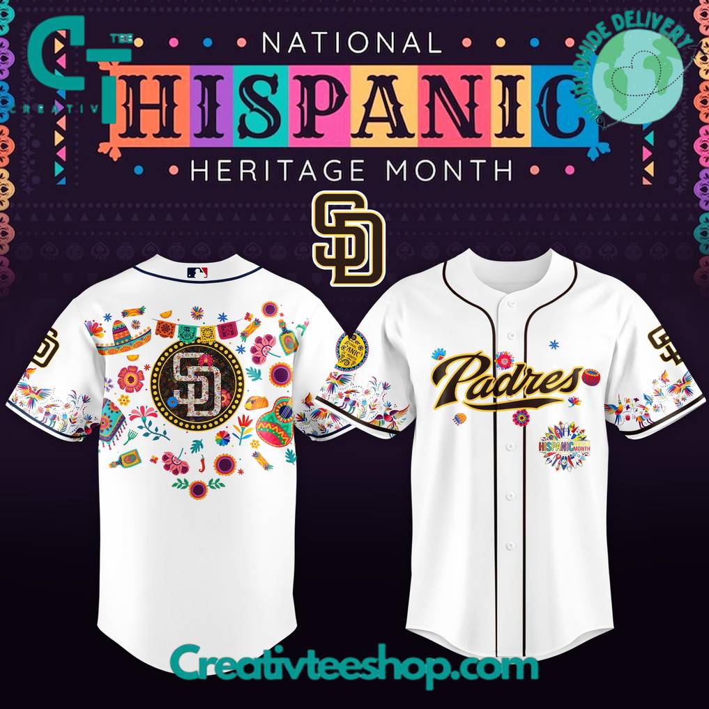 San Diego Padres x National Hispanic Heritage Month Special Edition Baseball Jersey