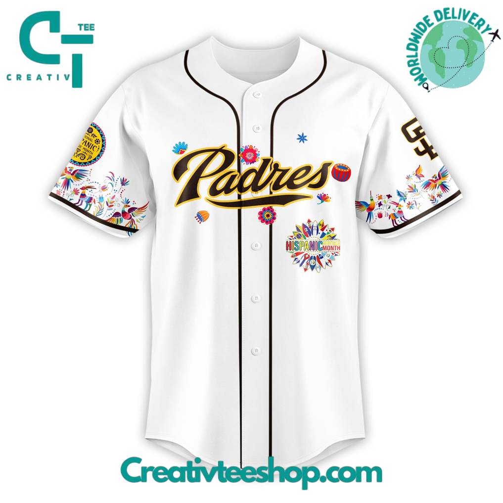 San Diego Padres x National Hispanic Heritage Month Special Edition Baseball Jersey