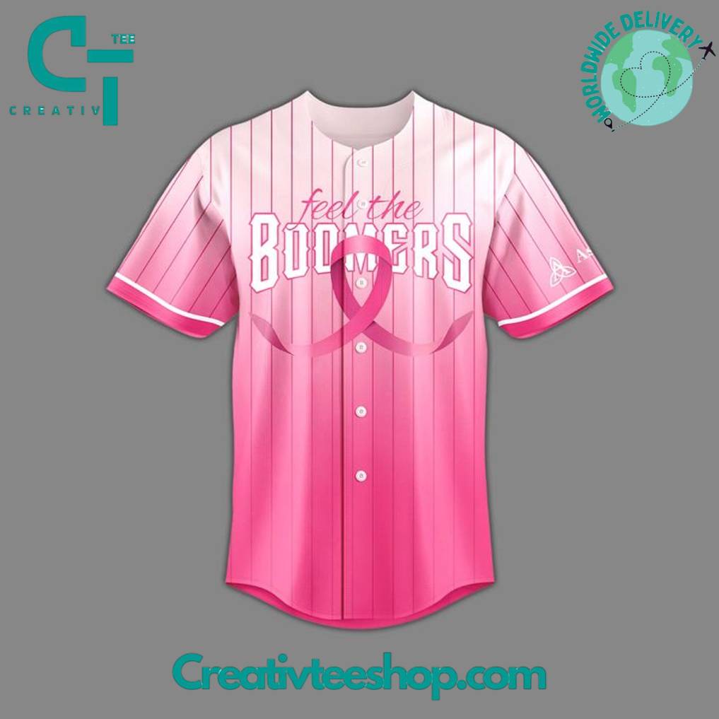 Schaumburg Boomers Cancer Awareness Personalized Baseball Jersey