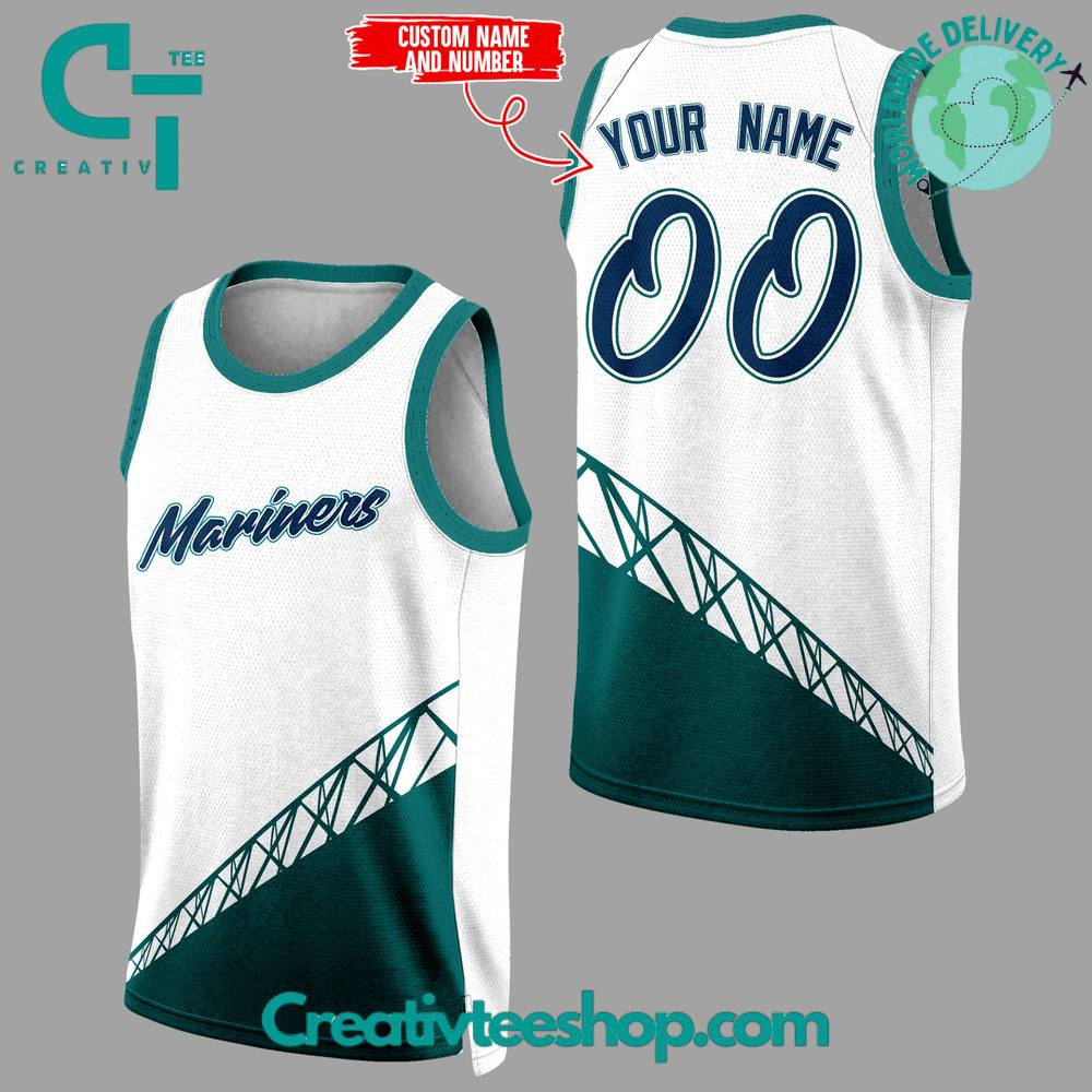 Seattle Mariners Special New 2025 Basketball Jersey