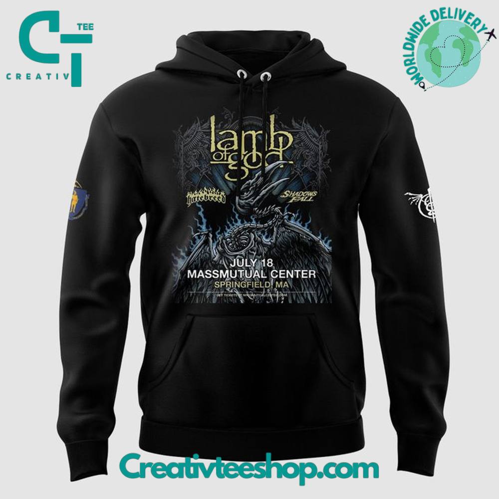 Springfield Thunderbirds x Lamb of God Tour 2025 at Springfield Special Hoodie