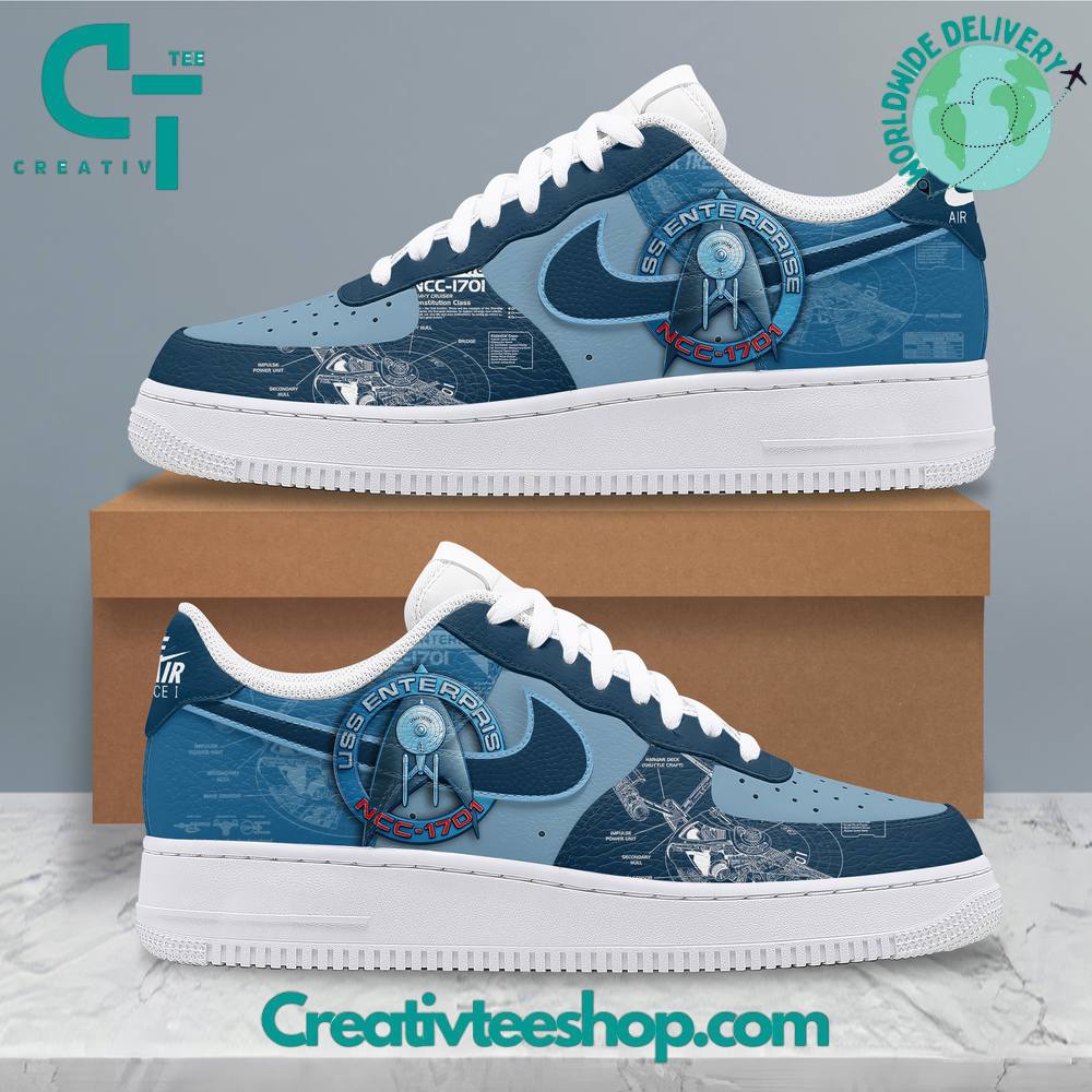 Star Trek USS Enterprise Special Air Force 1 Sneaker