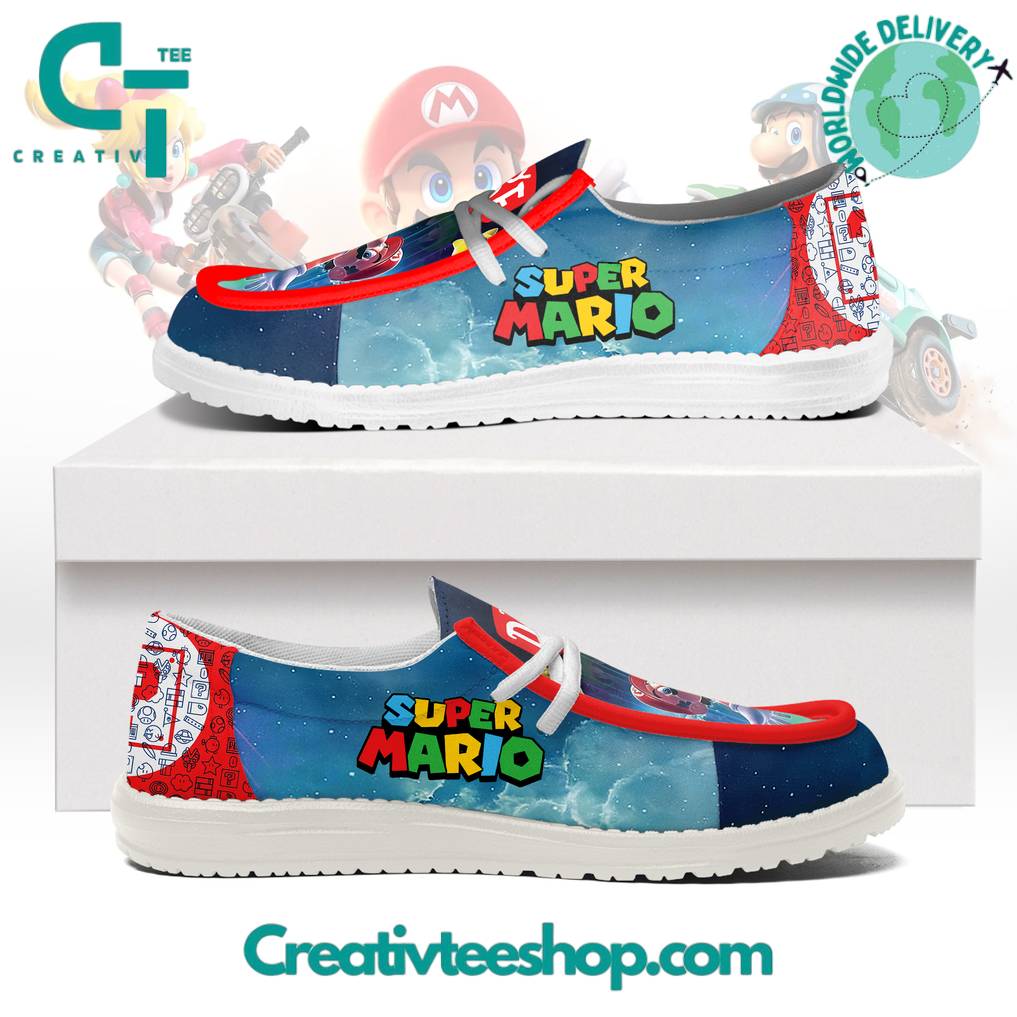 Super Mario Limited Edition Loafer Shoes