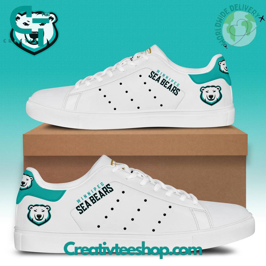 Winnipeg Sea Bears CEBL Limited Edition Stan Smith Shoes