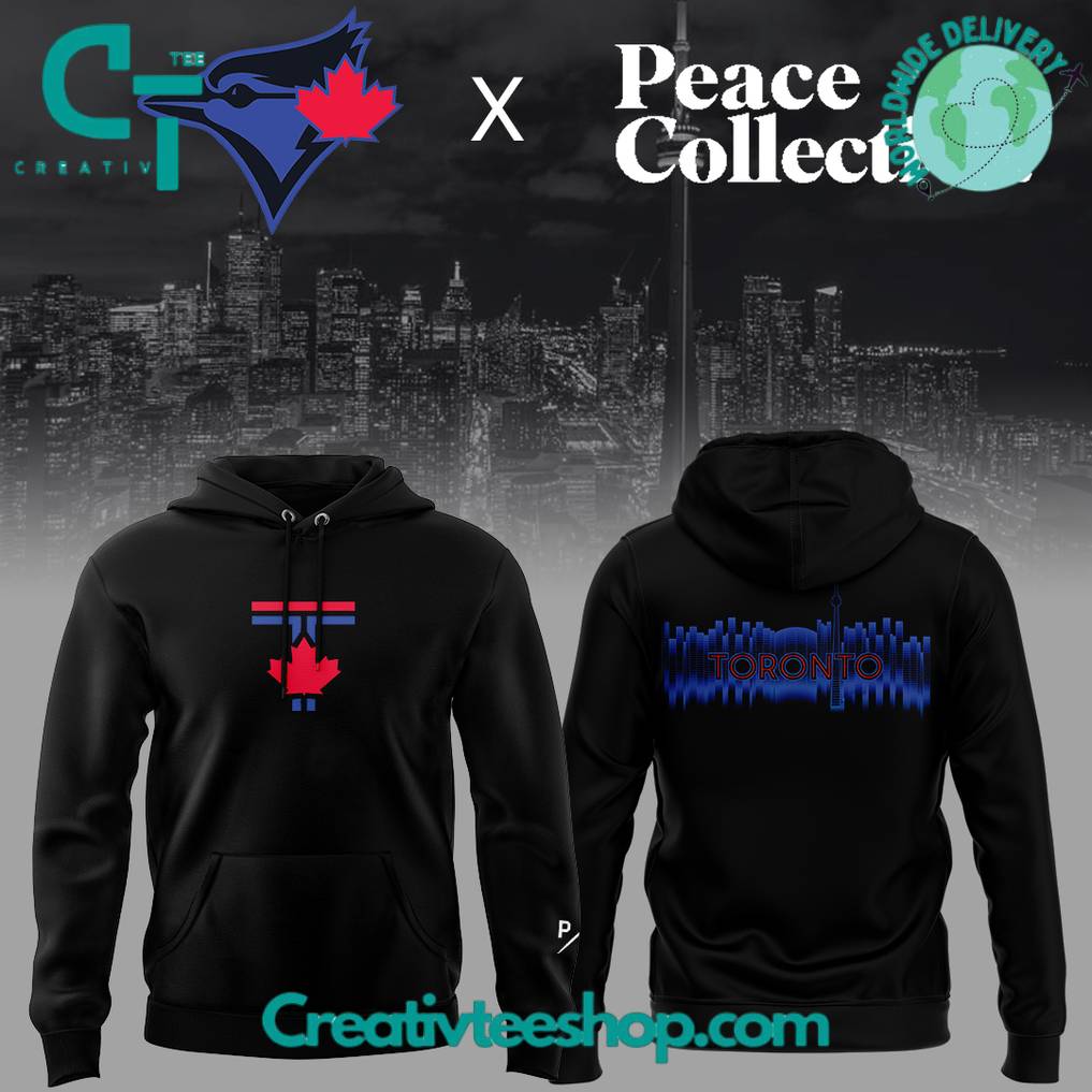 Toronto Blue Jays x City Connect Peace Collective Hoodie