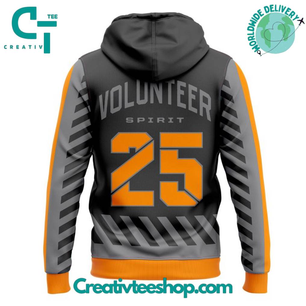 Tennessee Football Volunteer Spirit Smokey Grey Special Hoodie