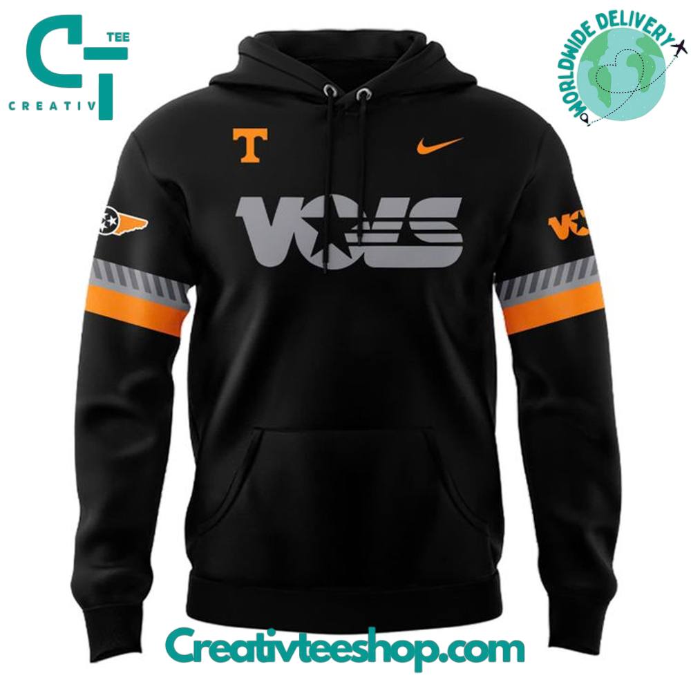 Tennessee Volunteers Smoke Grey Volunteer Spirit Special Black Hoodie