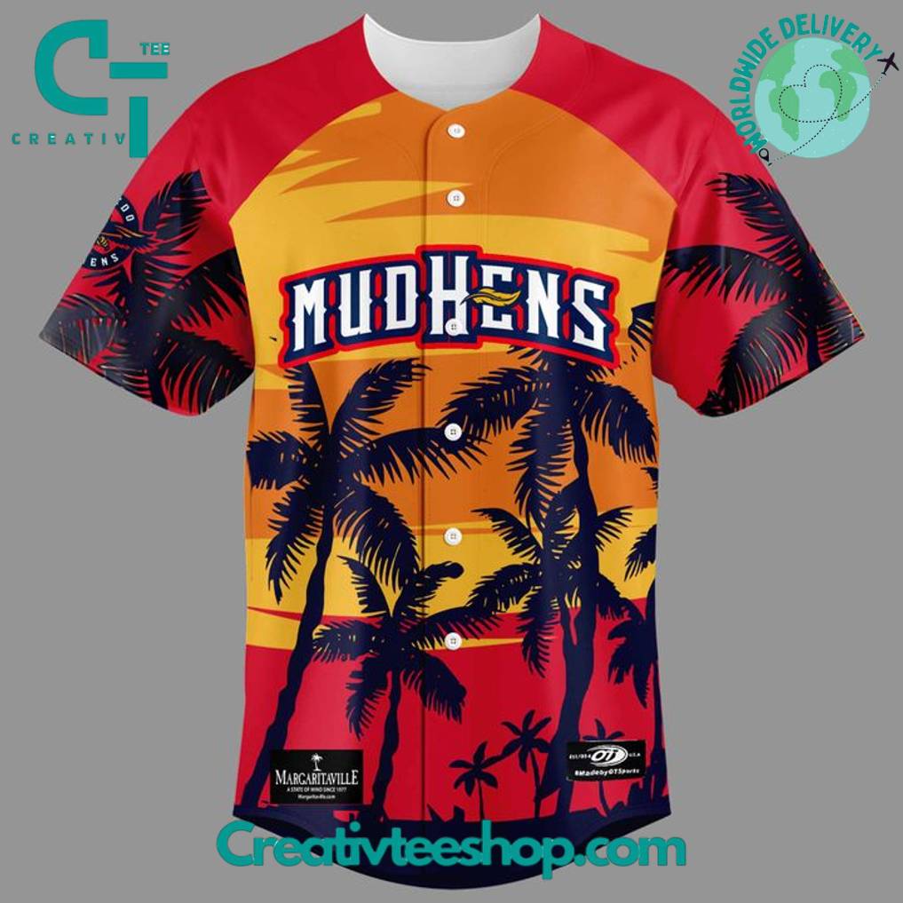 Toledo Mud Hens x Margaritaville Weekend Custom Jersey