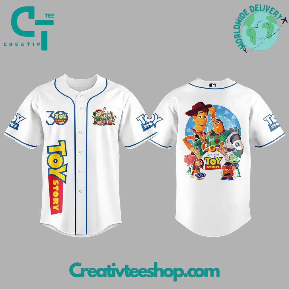 Toy Story Celebrating 30 Year Special Baseball Jersey