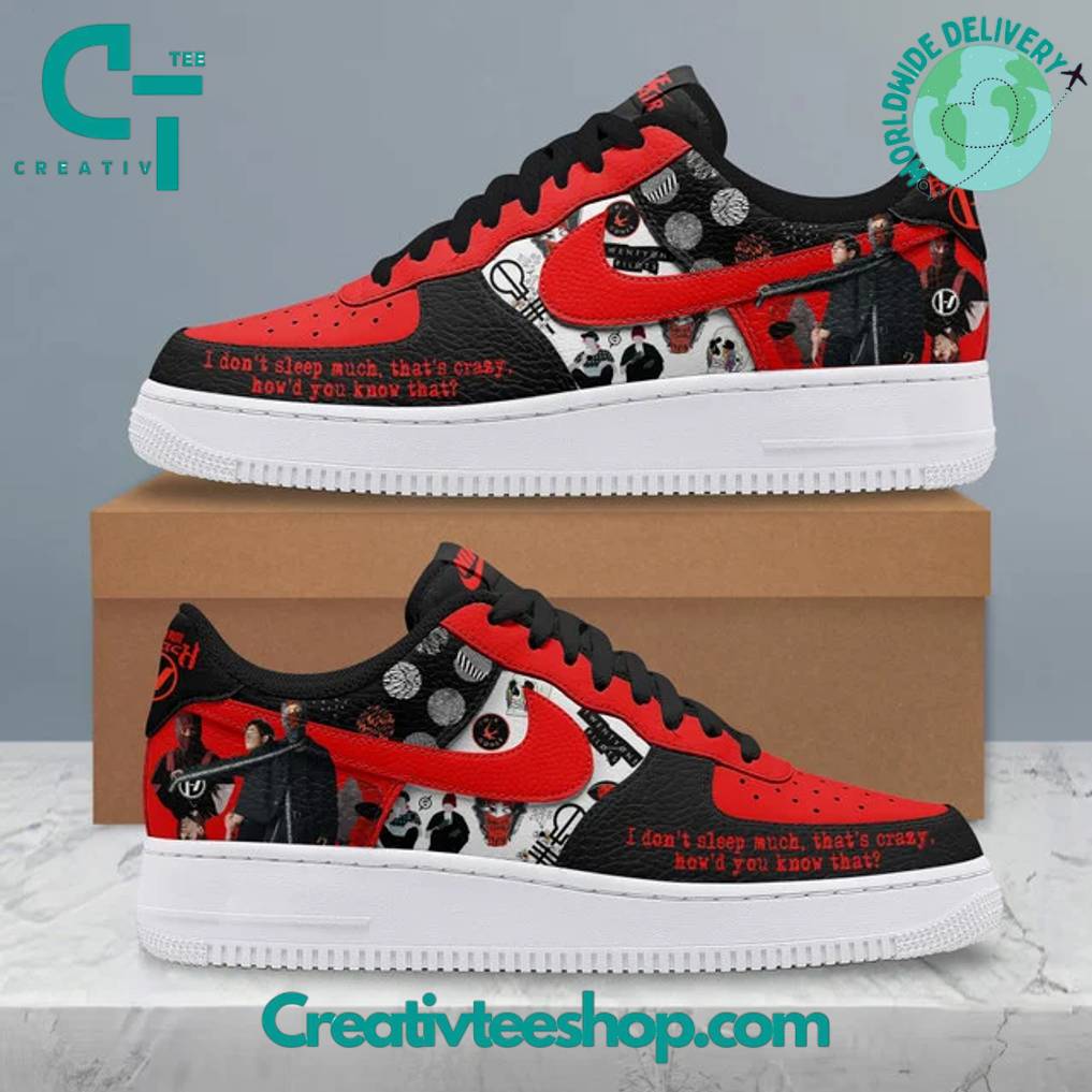 Twenty One Pilots The Contract Special Air Force 1 Sneaker