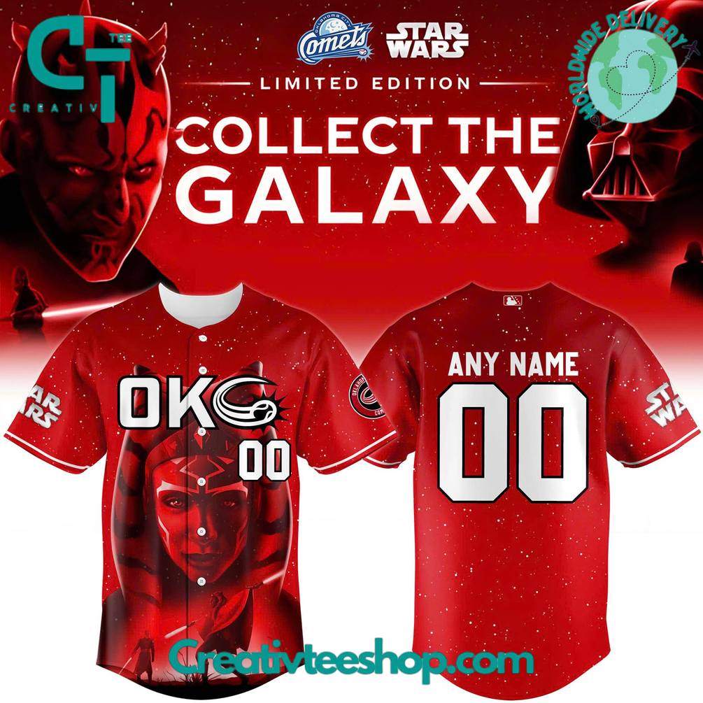 Oklahoma City Comets x Star Wars Baseball Jersey 2025
