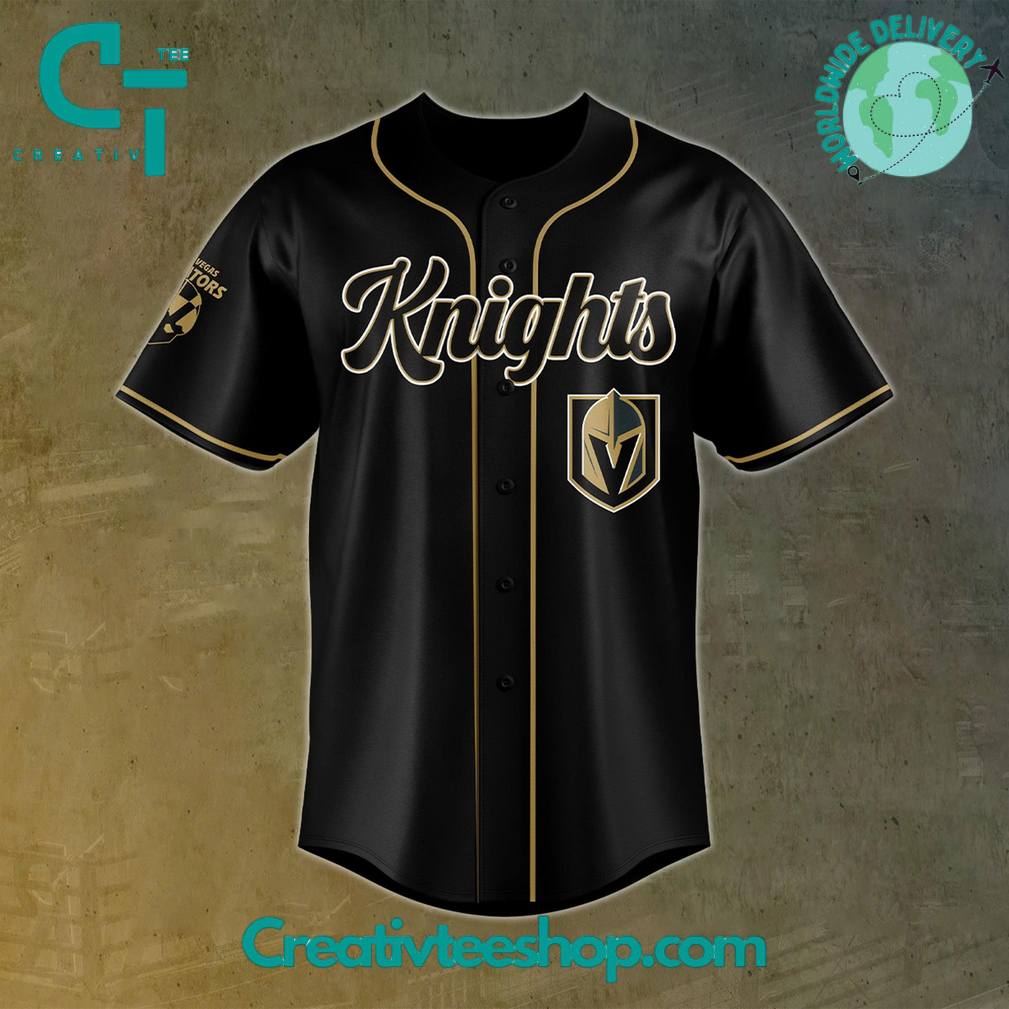 Vegas Golden Knights x Las Vegas Aviators Custom Baseball Jersey