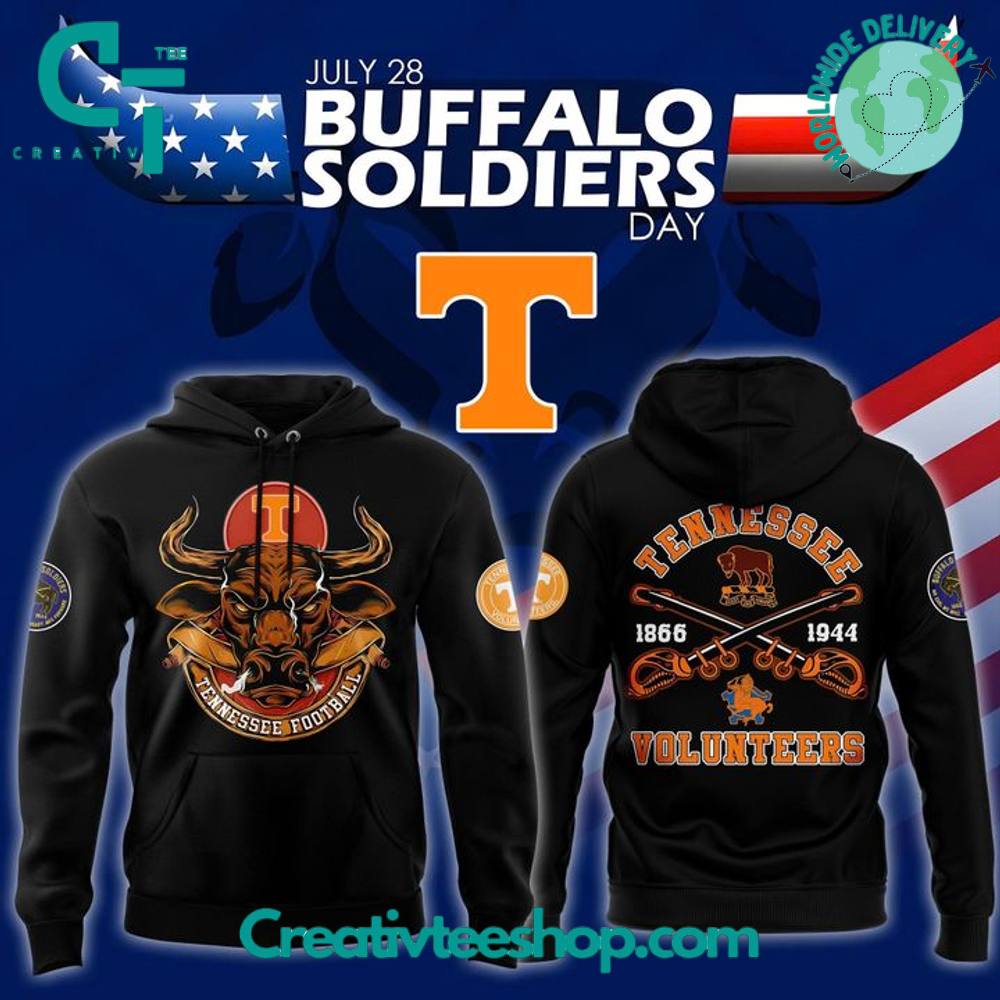 Tennessee Volunteers 2025 Buffalo Soldier Day Special Hoodie