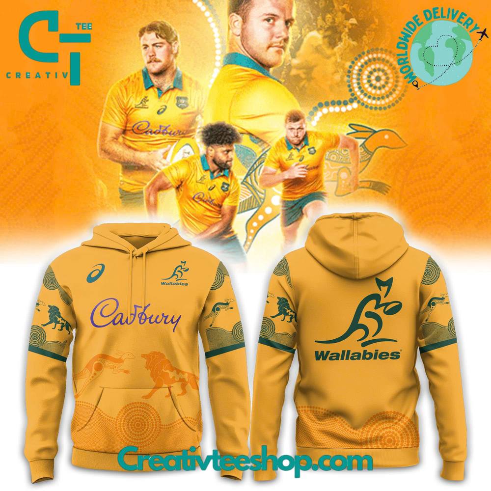 Wallabies Lions Tour 2025 Special New Hoodie