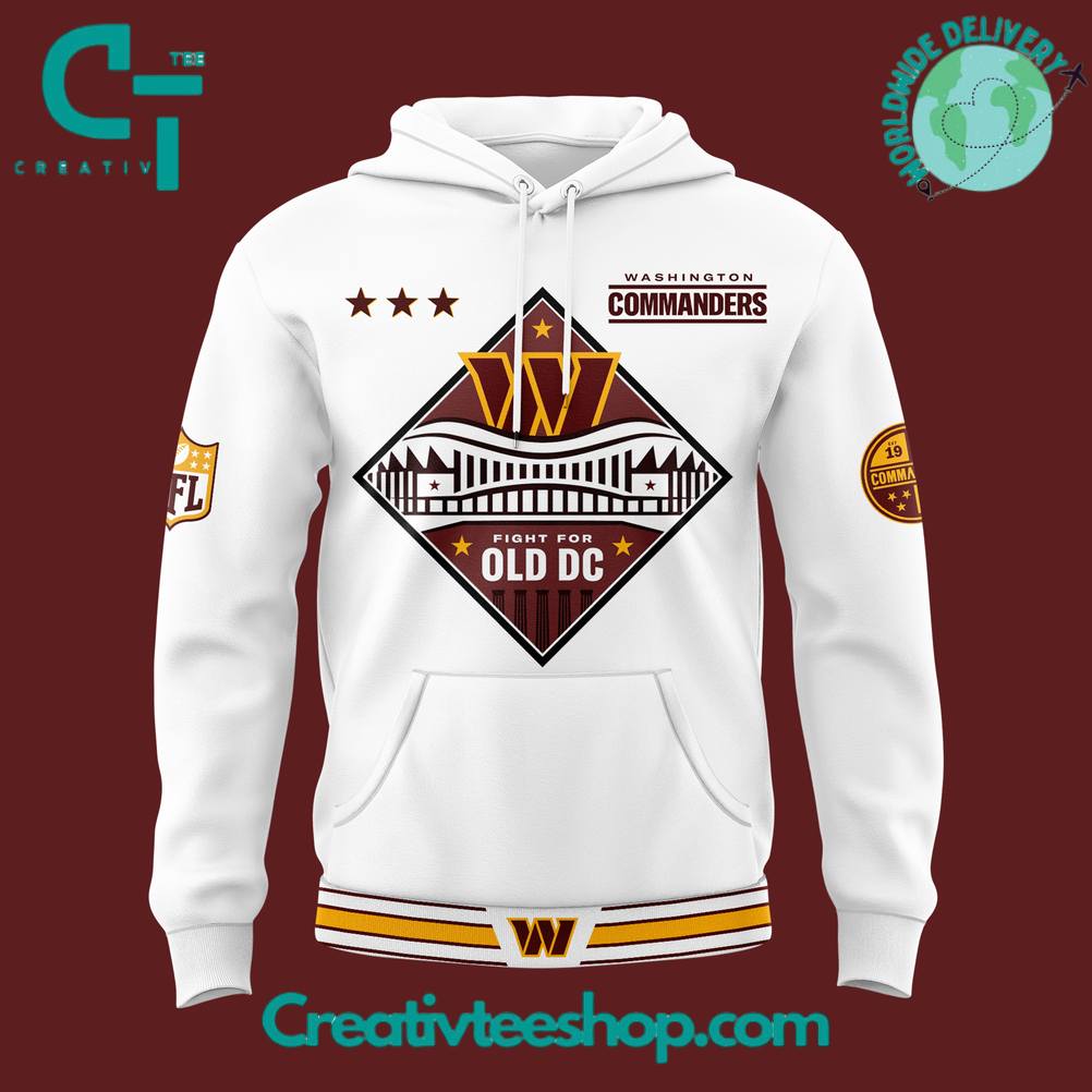 Washington Commanders Super Bowl Era 2025 Fit for Old DC Special Hoodie