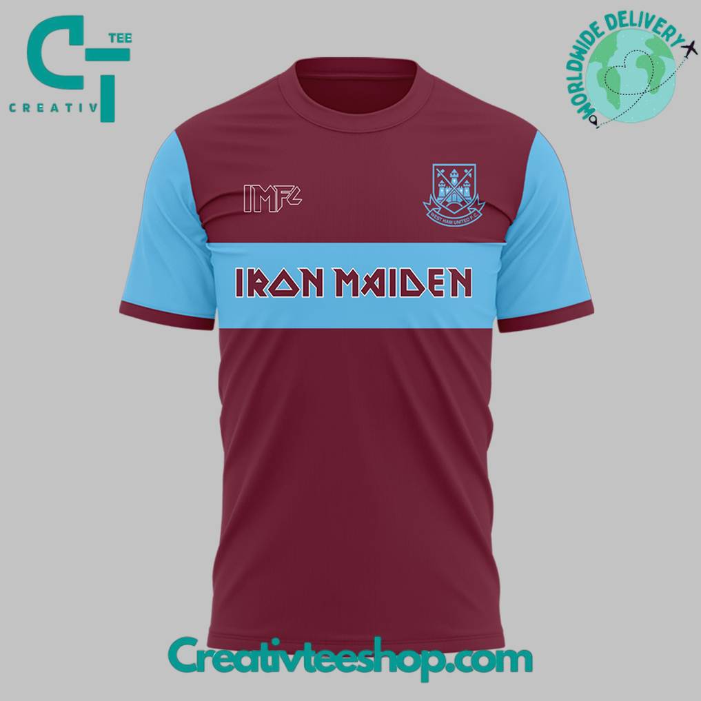 West Ham United x Iron Maiden Personalized Tee