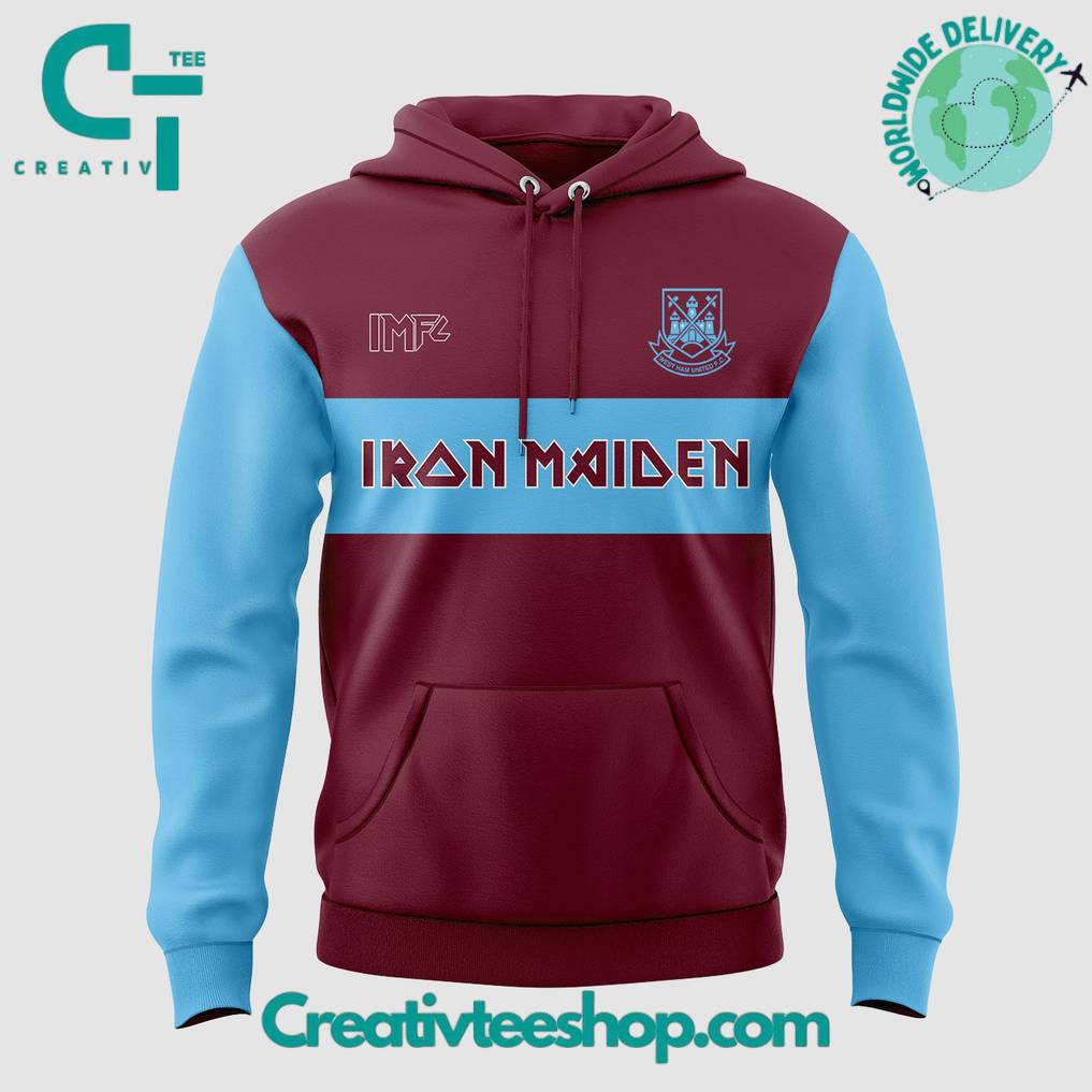 West Ham United x Iron Maiden Special Edition Hoodie
