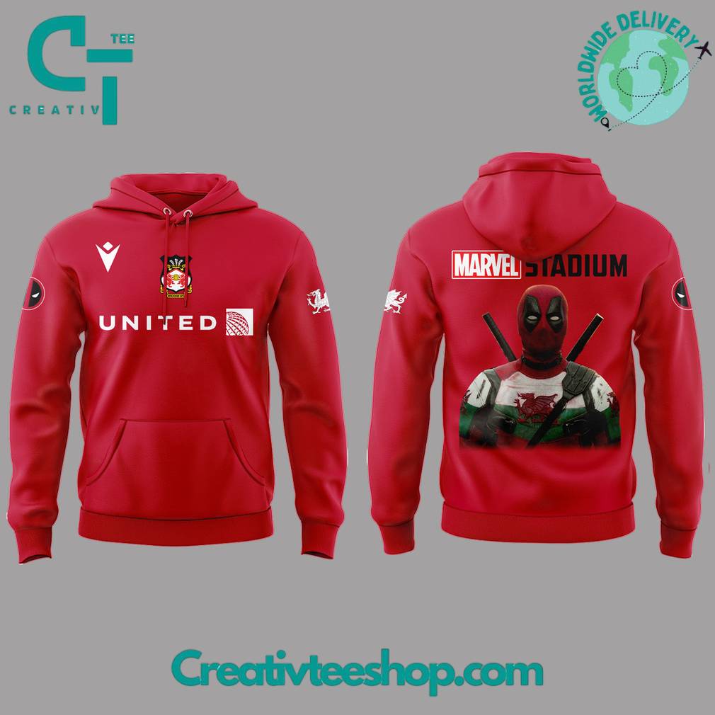Wrexham AFC x Deadpool at Marvel Stadium Special Hoodie