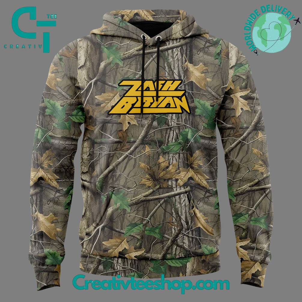 Zach Bryan Meadowlands 2025 Exclusive Version Hoodie – Camo