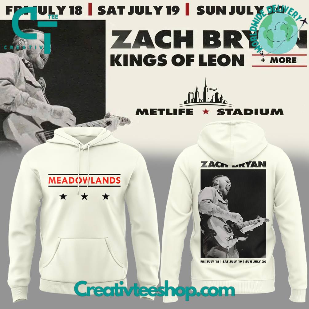 Zach Bryan Meadowlands 2025 Special Hoodie