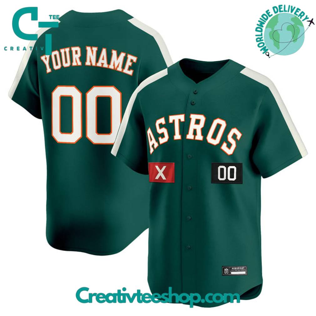 Houston Astros x Squid Game 2025 Special Design Baseball Jersey