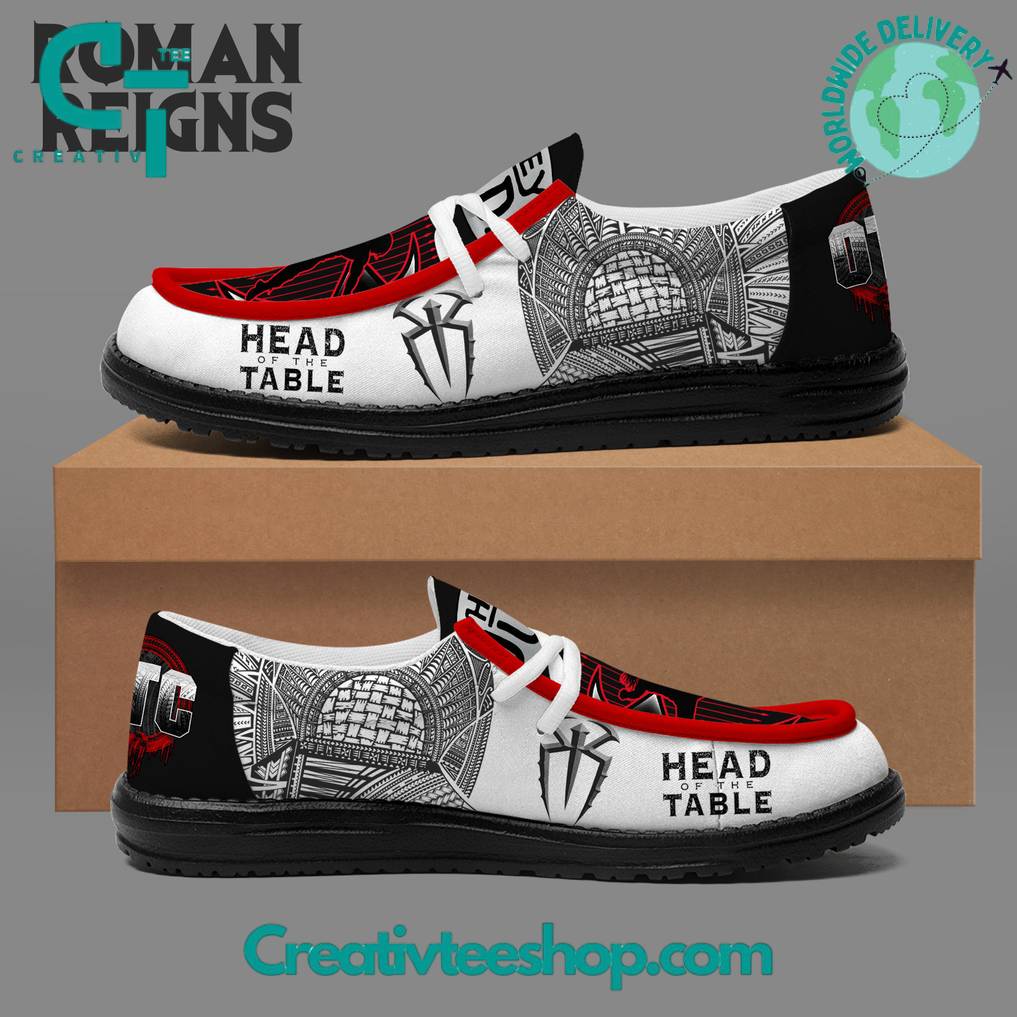 Roman Reigns “Head on the Table” Limited Edition Loafer Shoes