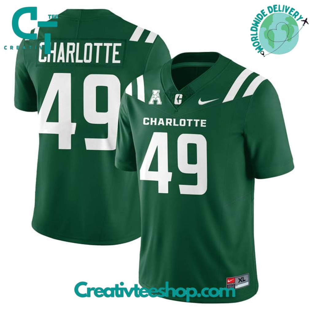 Charlotte 49ers Special New 2025 Football Jersey