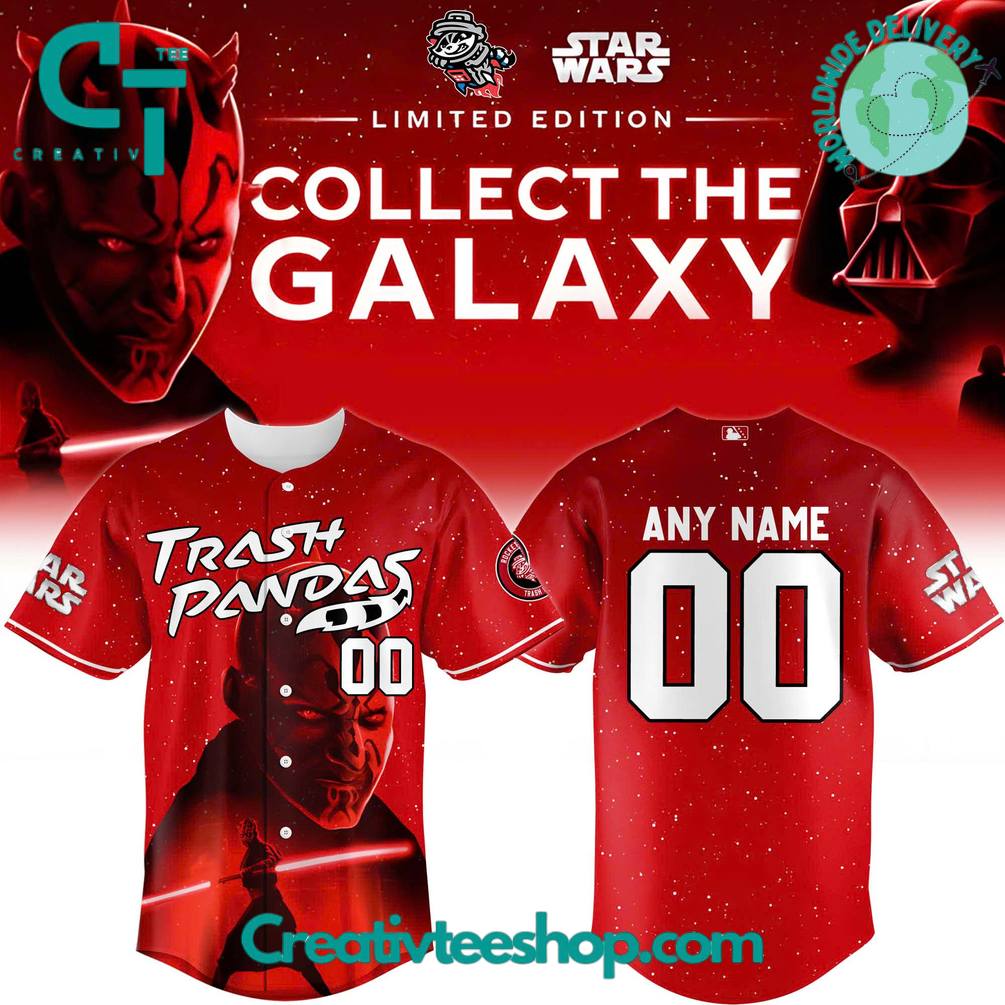 Rocket City Trash Pandas x Star Wars Baseball Jersey 2025