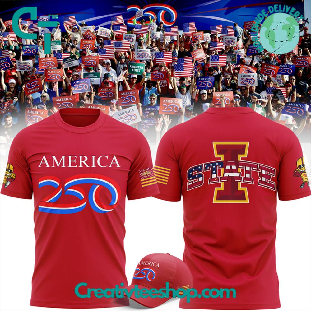 Iowa State Cyclones “AMERICAN 250” Special Tee
