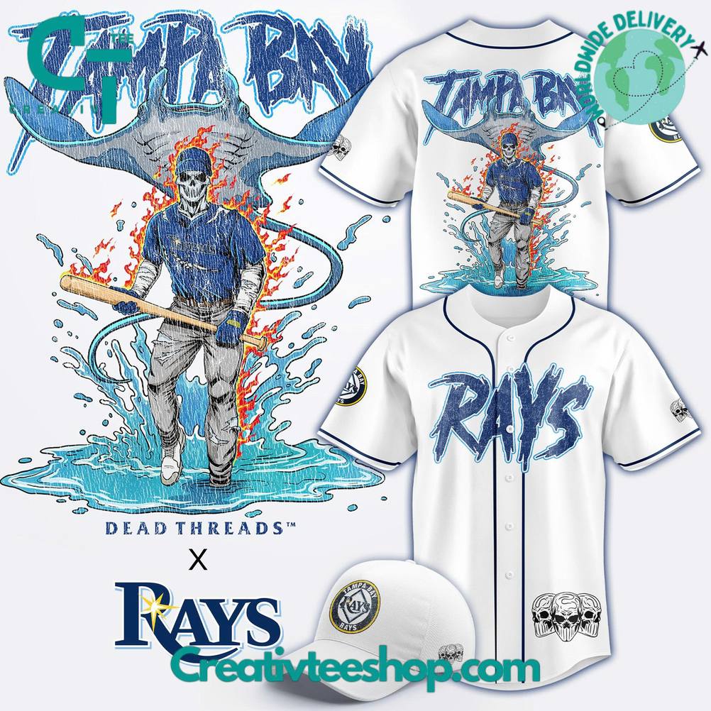 Tampa Bay Rays x Dead Threads Special Baseball Jersey