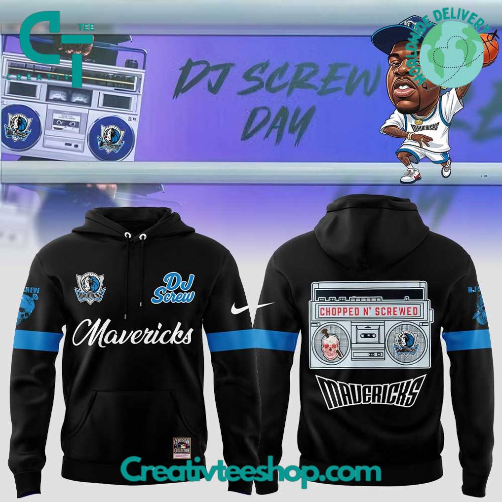 Dallas Mavericks x DJ Screw Day Special Hoodie