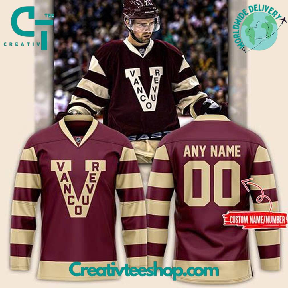 Vancouver Canucks Vancouver Millionaires 2014 Heritage Design Hockey Jersey