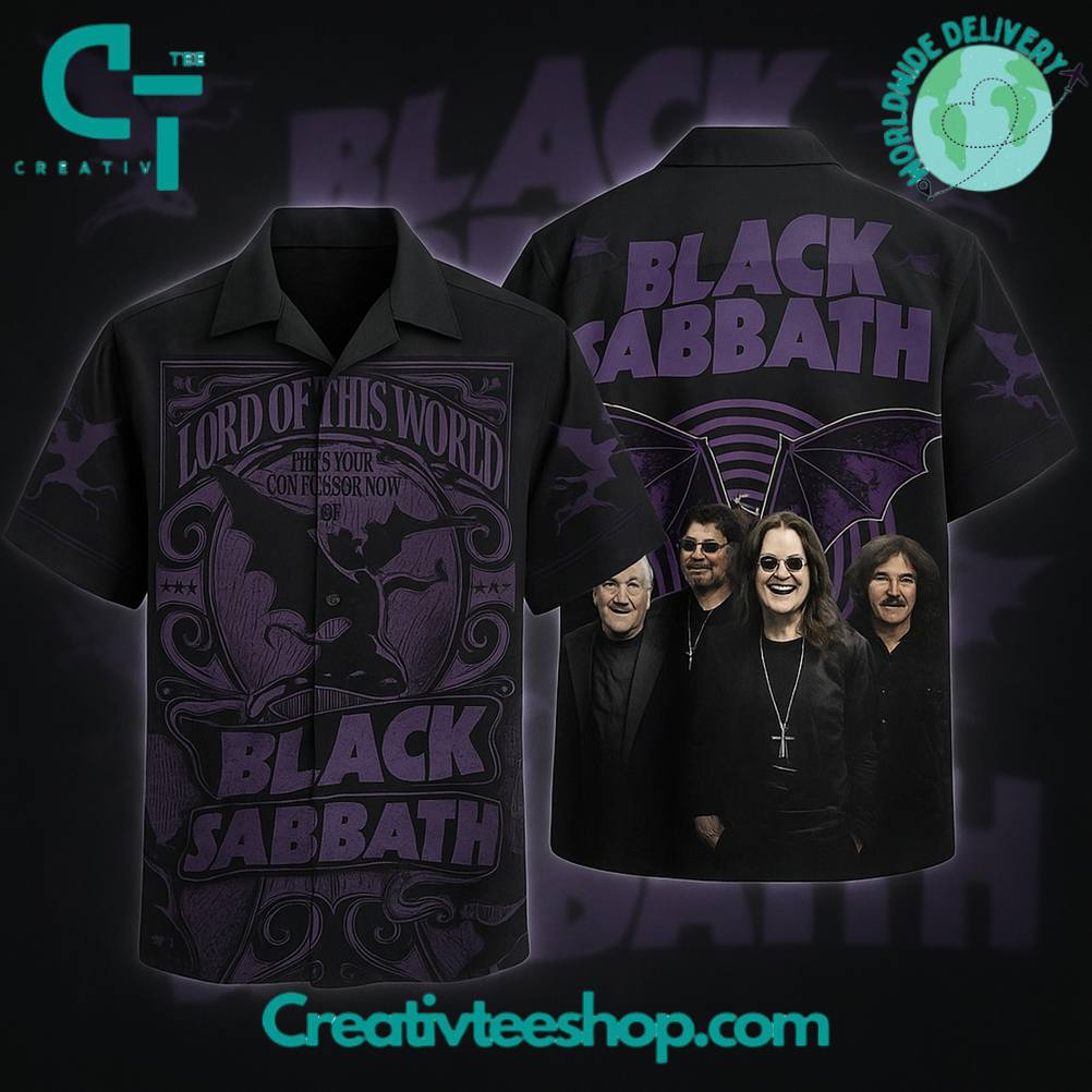 Black Sabbath Lord of this World Hawaiian Shirt