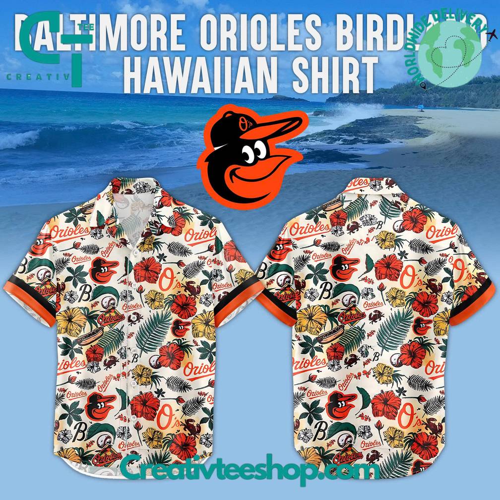 Baltimore Orioles Birdland Special Hawaiian Shirt