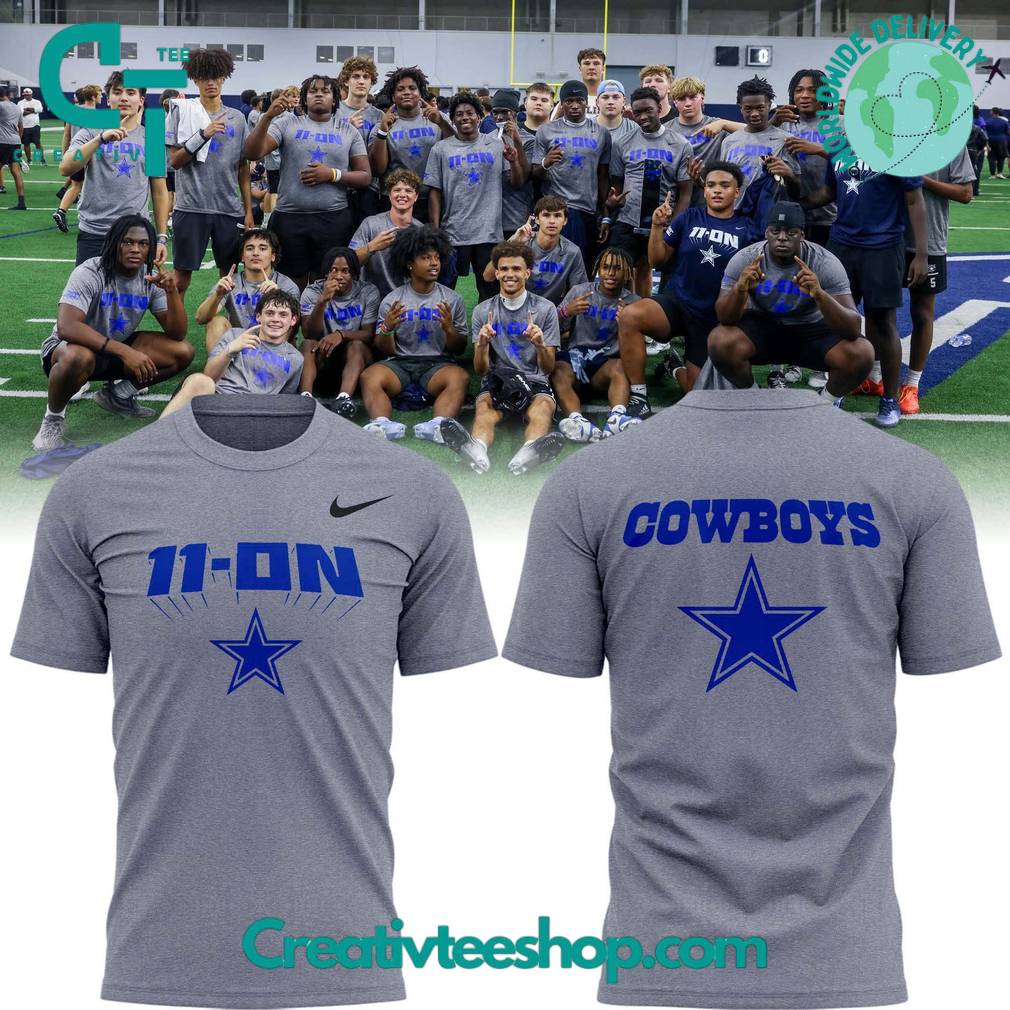 Dallas Cowboys 11-On Grey Shirt