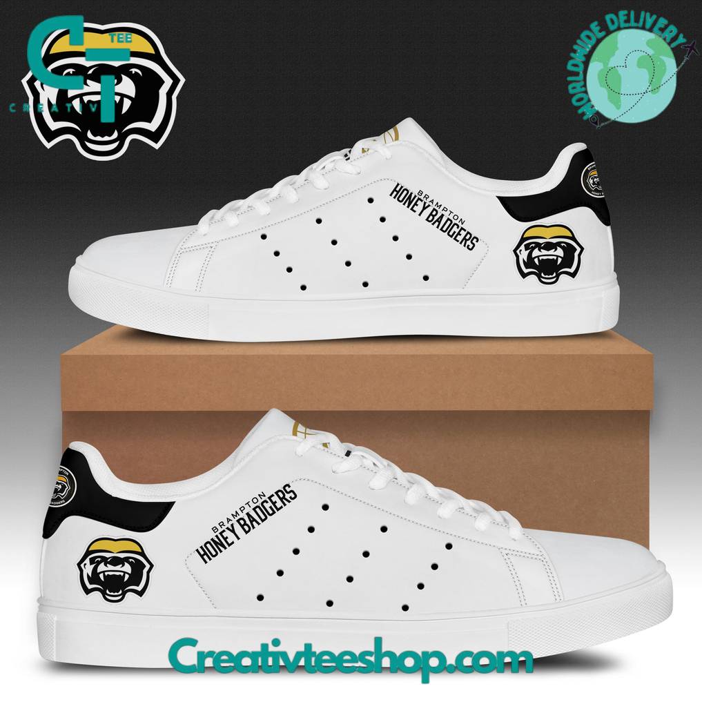 Brampton Honey Badgers CEBL Limited Edition Stan Smith Shoes