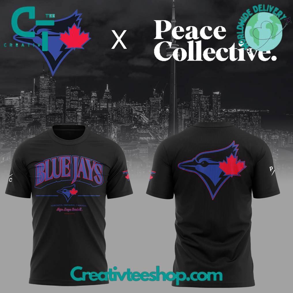 Toronto Blue Jays x City Connect Peace Collective Shirt