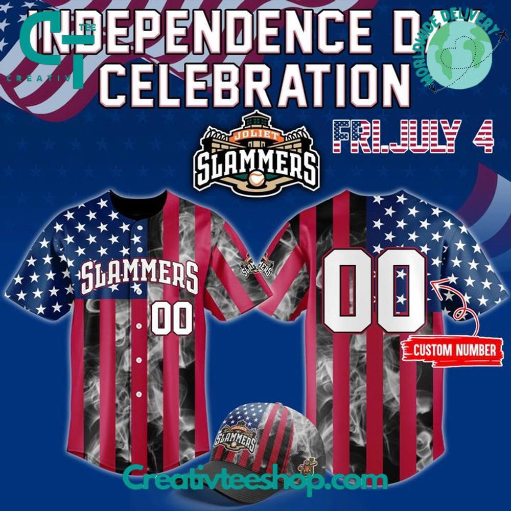 Joliet Slammers Independence Day 2025 Special New Custom Jersey