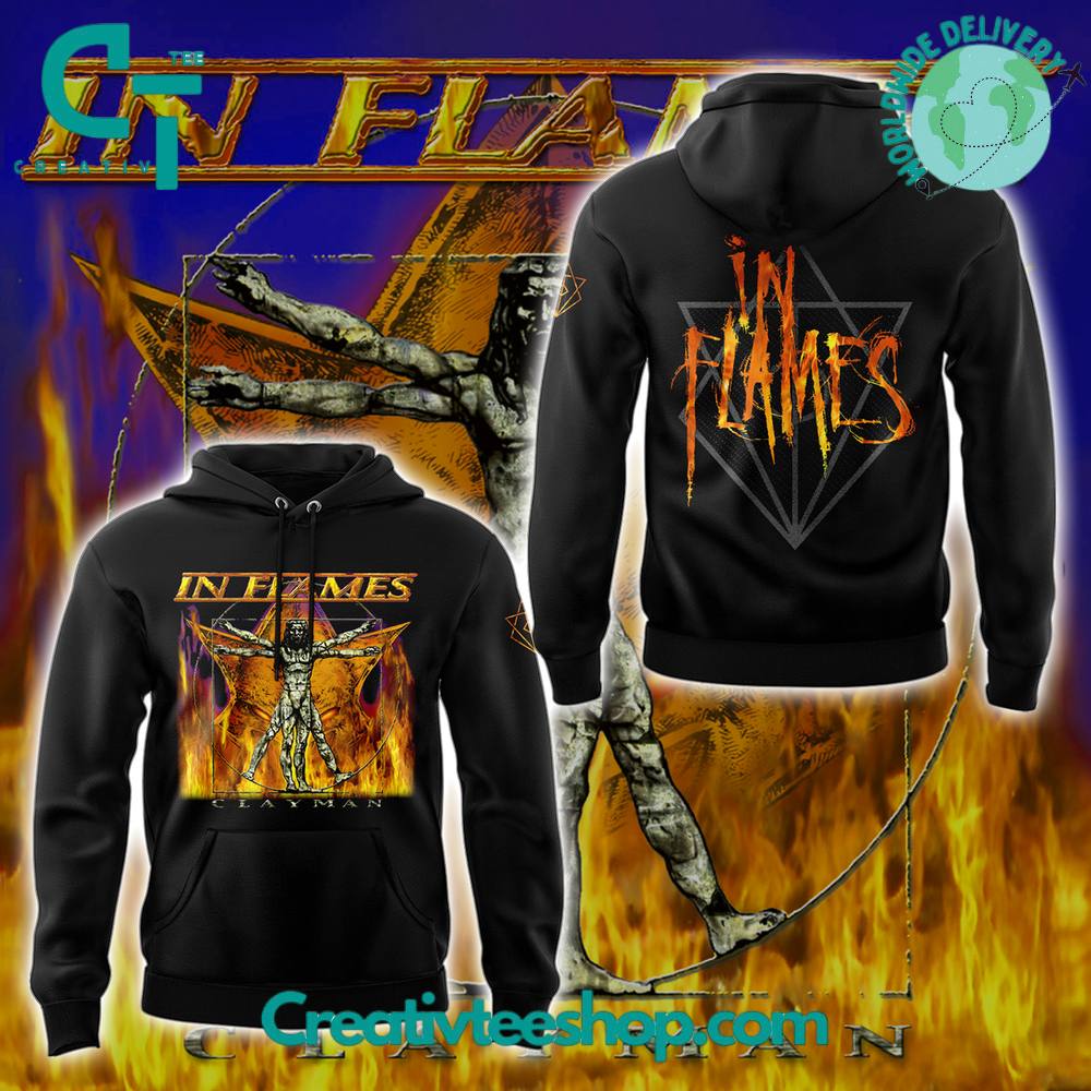 In Flames Happy 25th Birthday to Clayman Special Hoodie