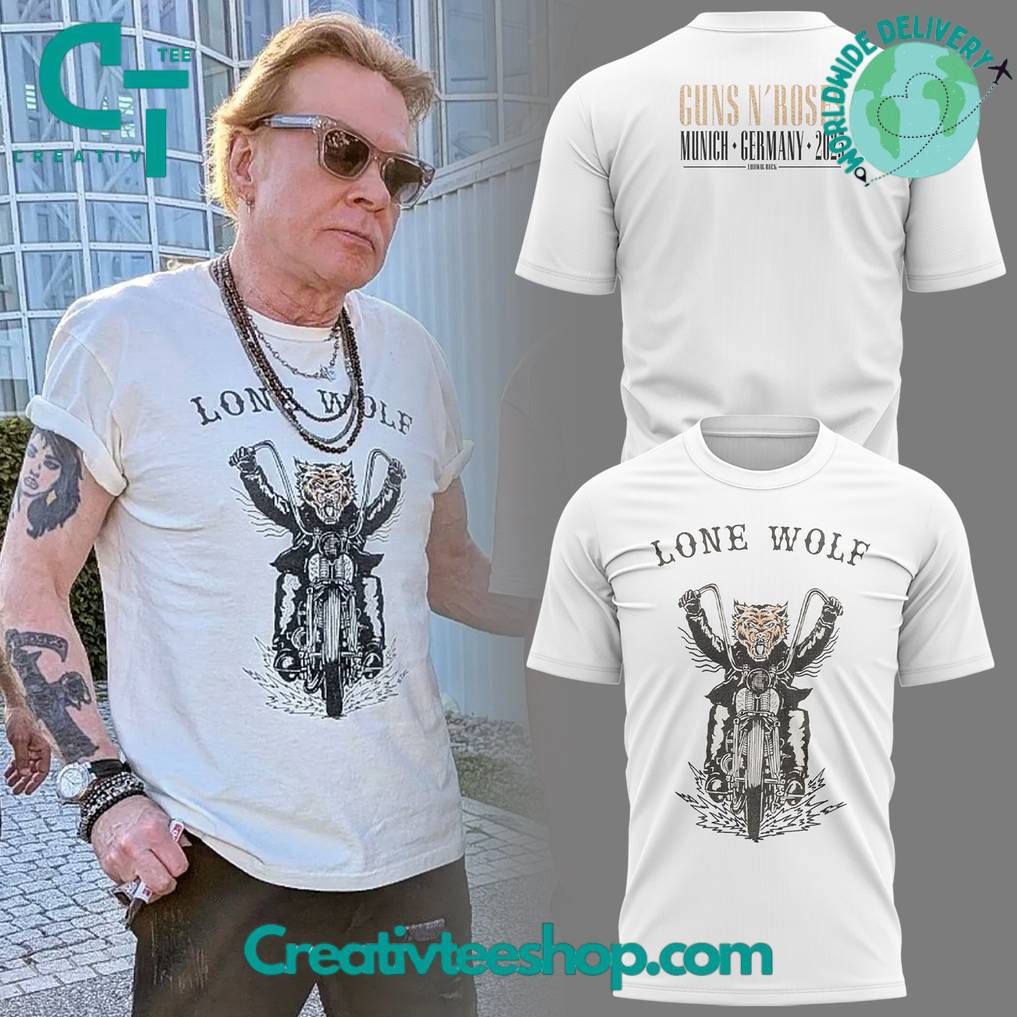 Guns N Roses Munich Concert Special Tee