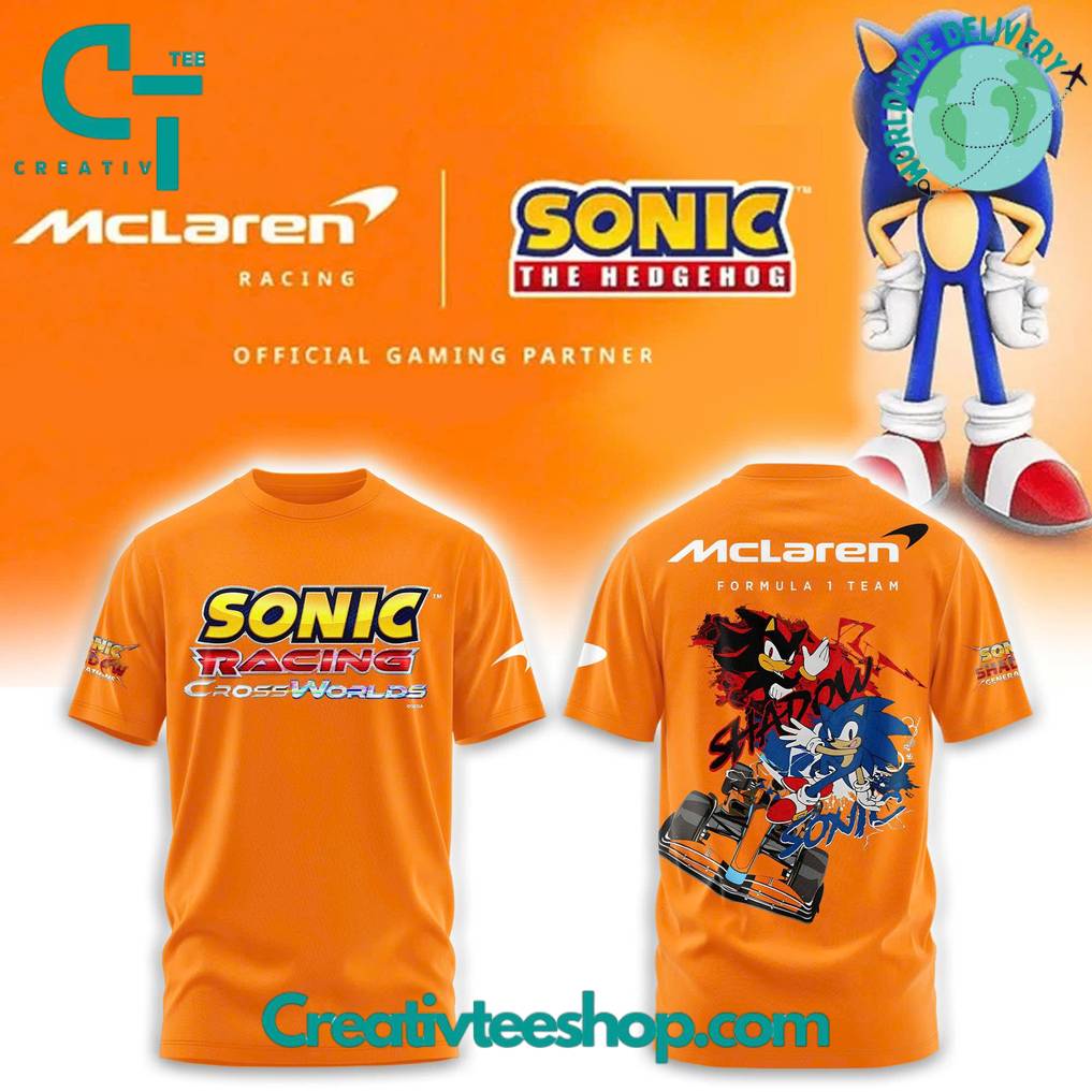 McLaren F1 x Sonic Racing Cross World Special Tee