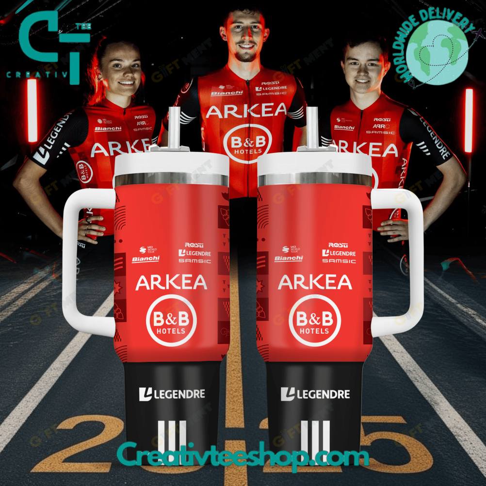 Équipe Arkéa – B&B Hotels Tour de France 2025 Tumbler 40oz with Handle