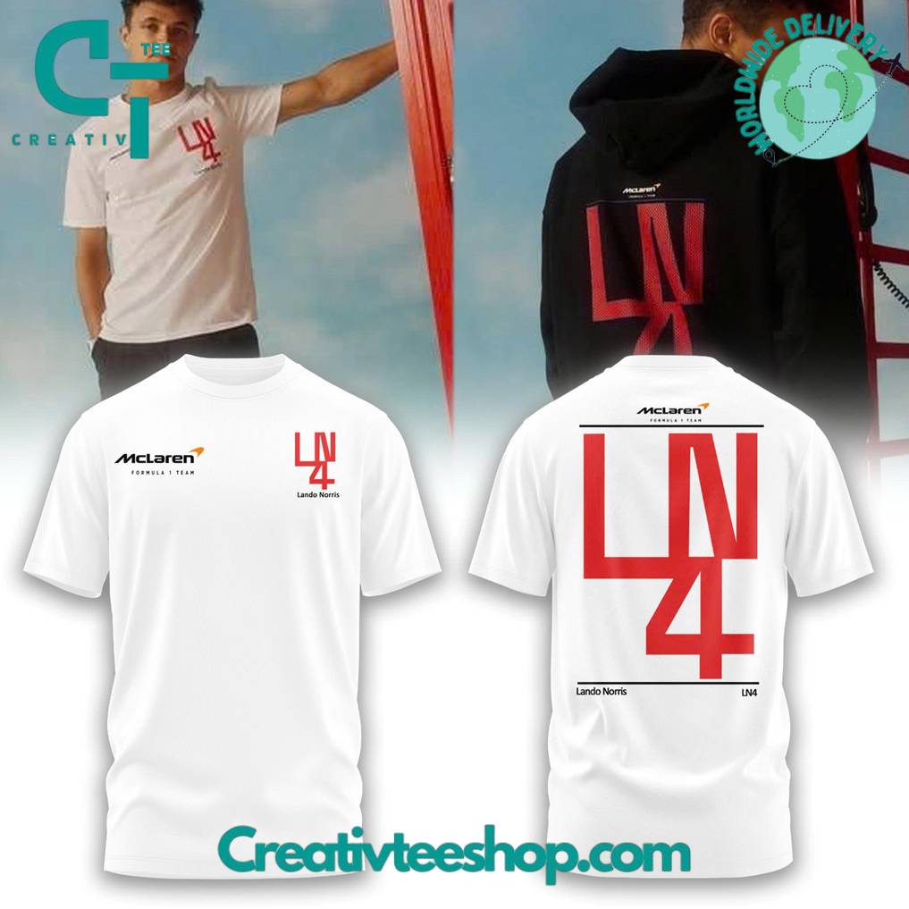 McLaren F1 x Lando Norris Silverstone Special White Tee