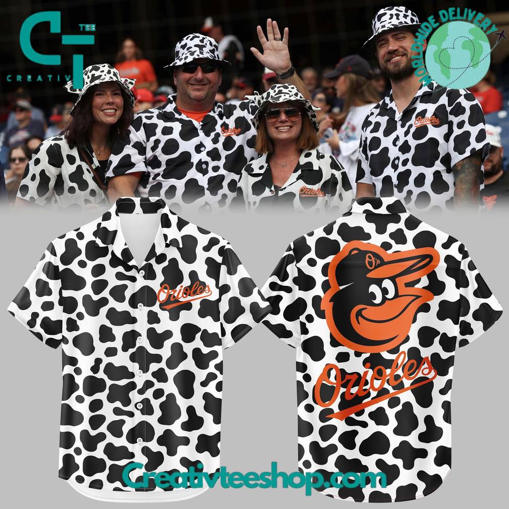 Baltimore Orioles Happy Cow Appreciation Day Special Edition Hawaiian Shirt