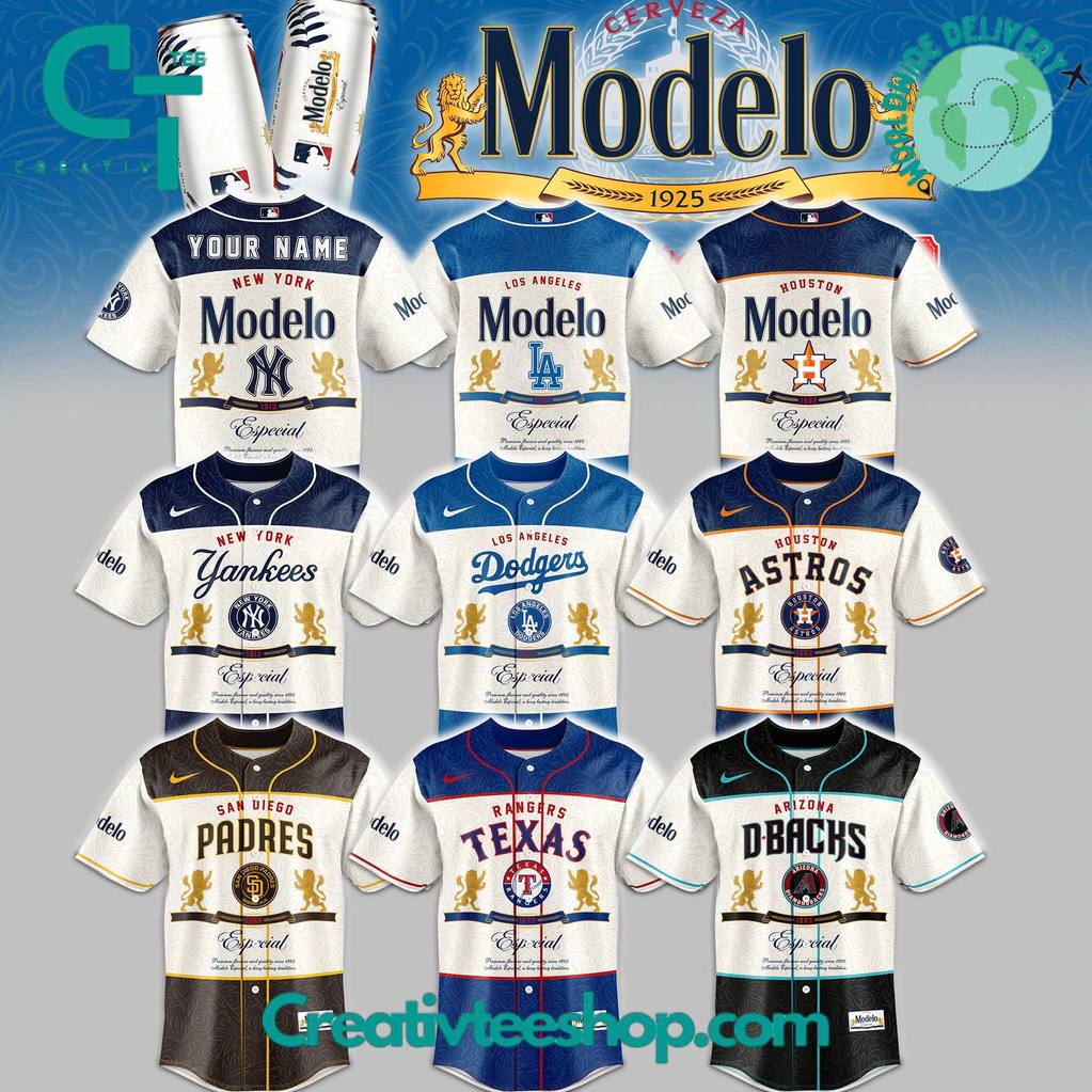 MLB All Teams x Modelo Version 2025 Special Baseball Jersey