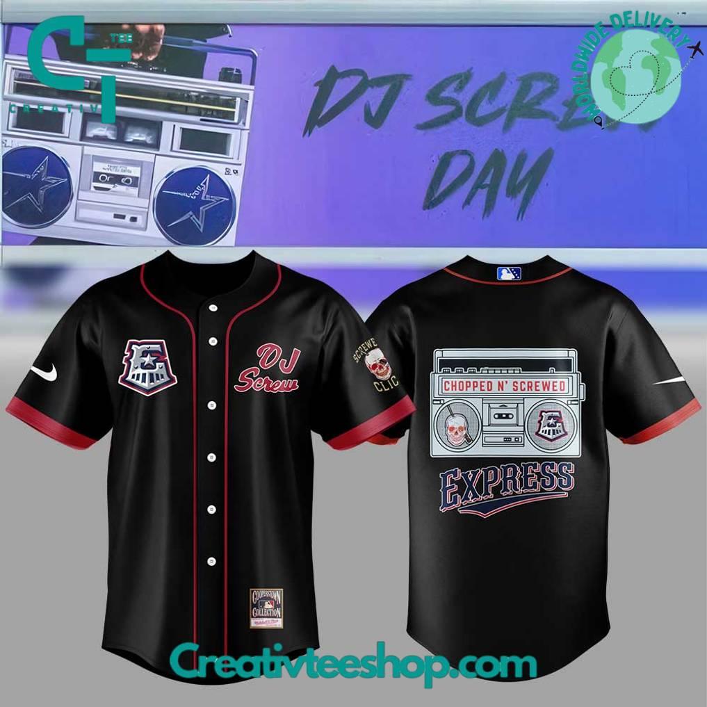 Round Rock Express x DJ Screw Day Special Baseball Jersey