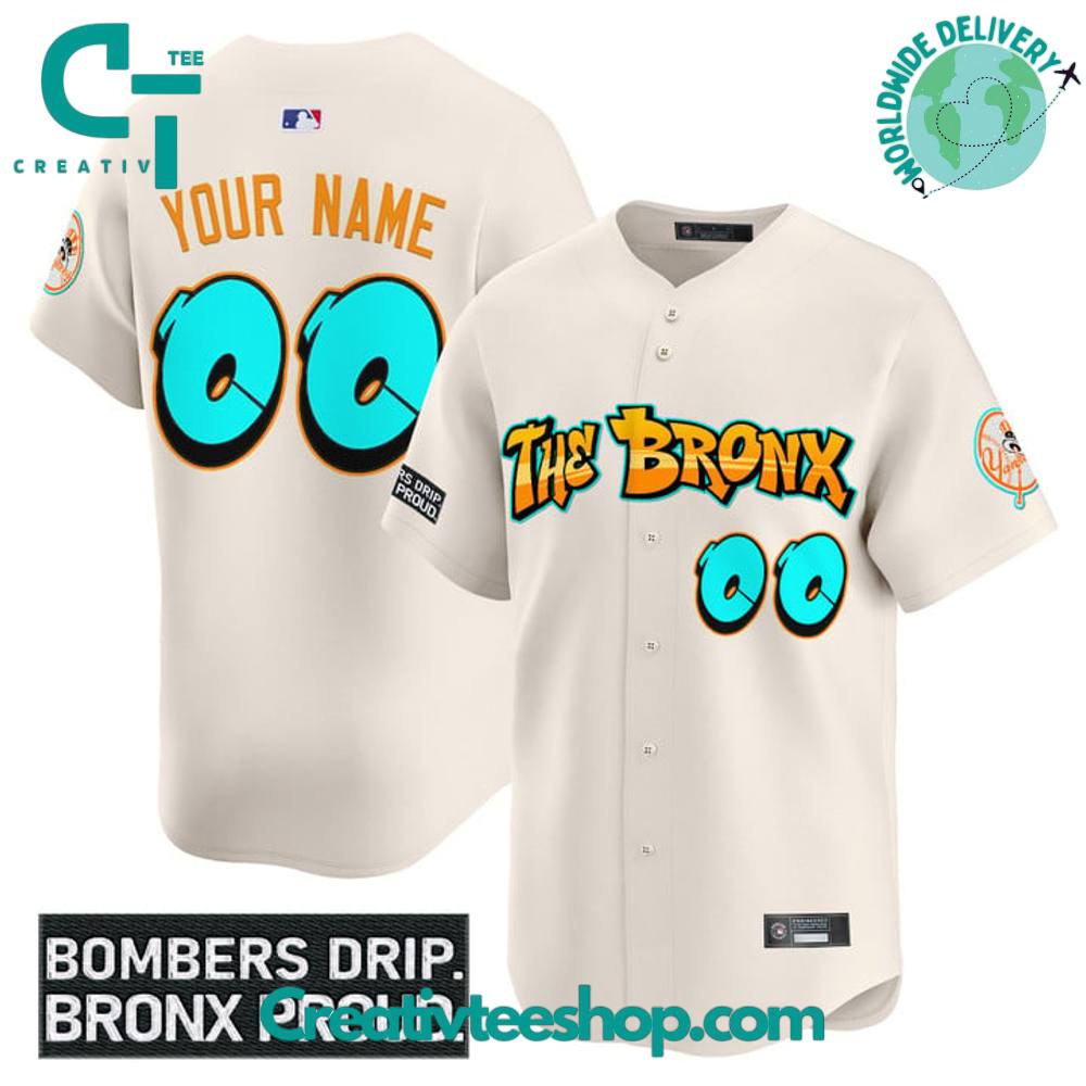 New York Yankees ‘Graffiti Bronx Bombers Edition’ Special Baseball Jersey