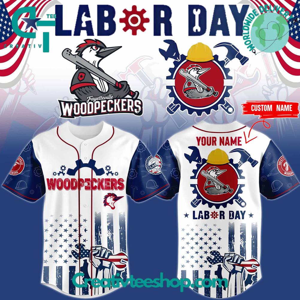 Fayetteville Woodpeckers Labor Day 2025 Custom Jersey