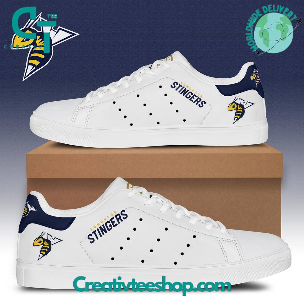Edmonton Stingers CEBL Limited Edition Stan Smith Shoes