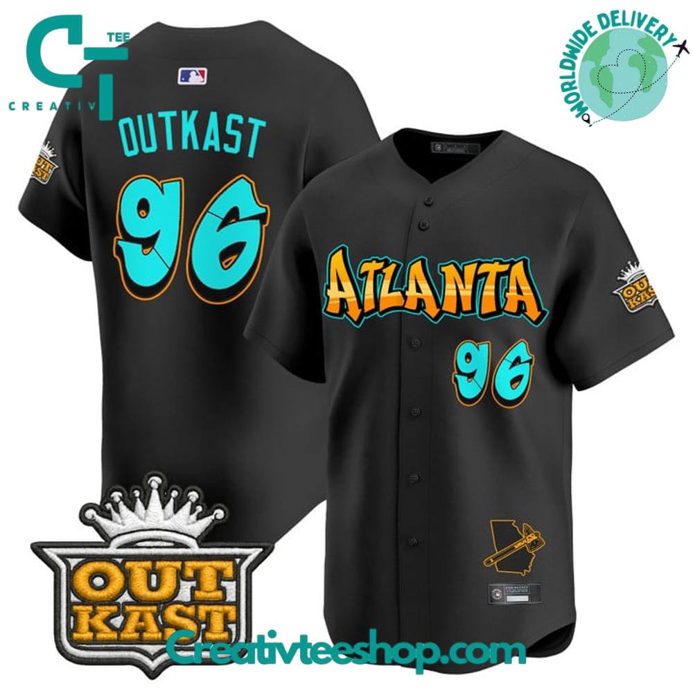 Atlanta Braves ‘Graffiti A-Town Edition Special’ Baseball Jersey